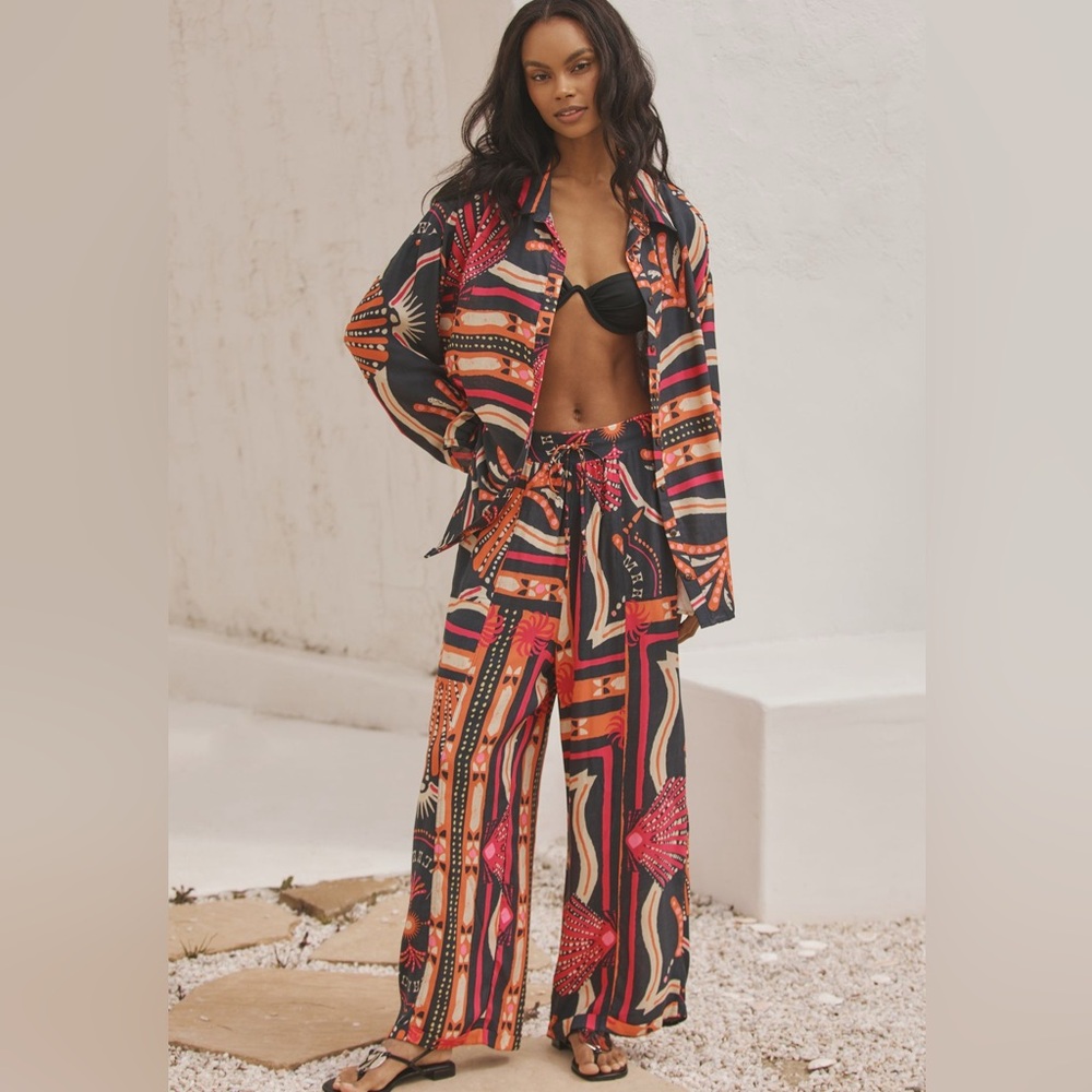NWT - Maaji Arizona Wide Leg Pants Size Medium for  Anthropologie